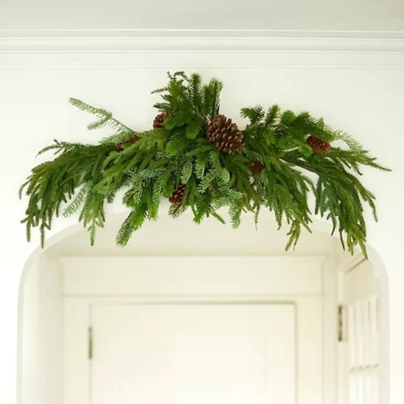 Anthropologie Terrain  Faux Evergreen Swag - Picture 1 of 8